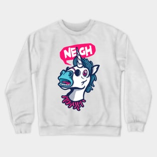 Unicorn Neigh Crewneck Sweatshirt